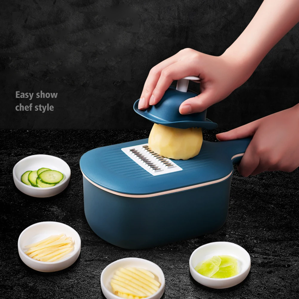

Kitchen Tootl Manual Vegetable Fruit Slicer Potato Carrot Grater Onion Fruit Slicer Cutter Chopper Julienne Kitchen Vegetable
