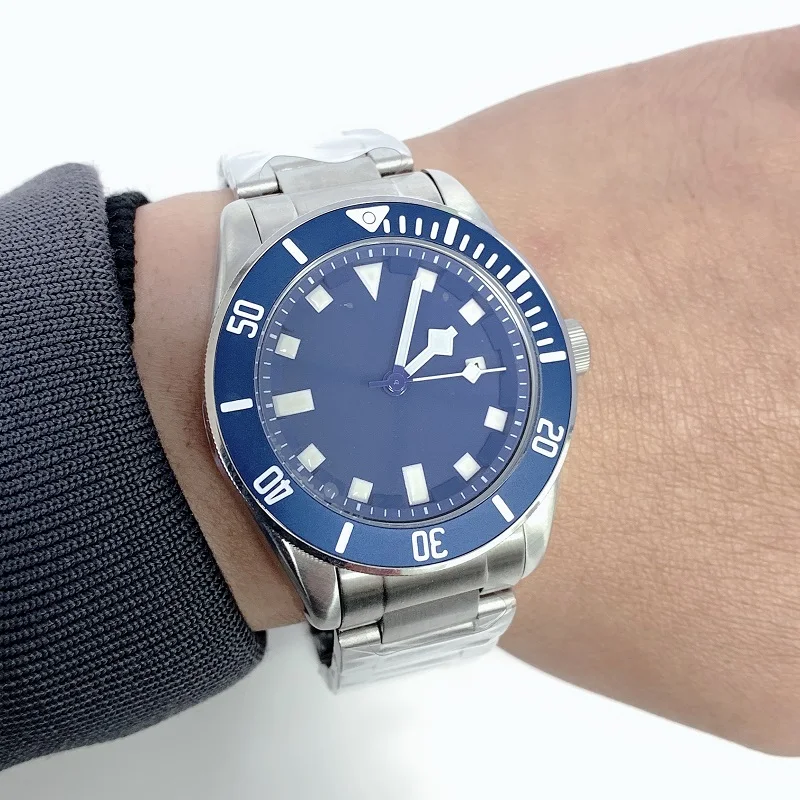 Роскошные Брендовые мужские часы diver автоматические механические 42 5 мм военные