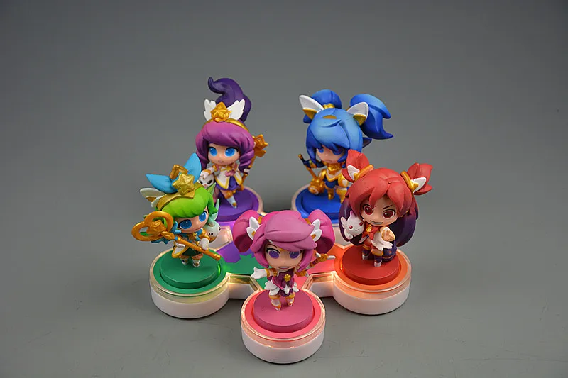 Герой аниме Peripheral Star Guardian Волшебная девочка Jianuo Лулу Бобби лакус капсула игрушка