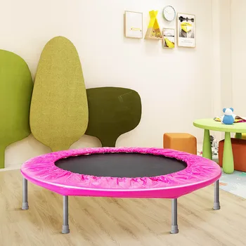 

38-inch Children's Mini Trampoline Round Children's Fitness Bed Safe Stable Waterproof Flexible Indoor Outdoor Sports Equipment