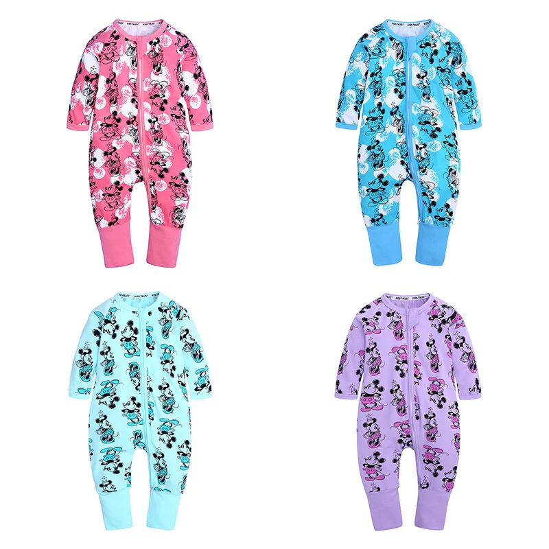 

INS a Bale of Cotton Handbag Feet BABY'S Jumpsuit Romper Newborns Long Sleeve Onesie Clothes for Babies