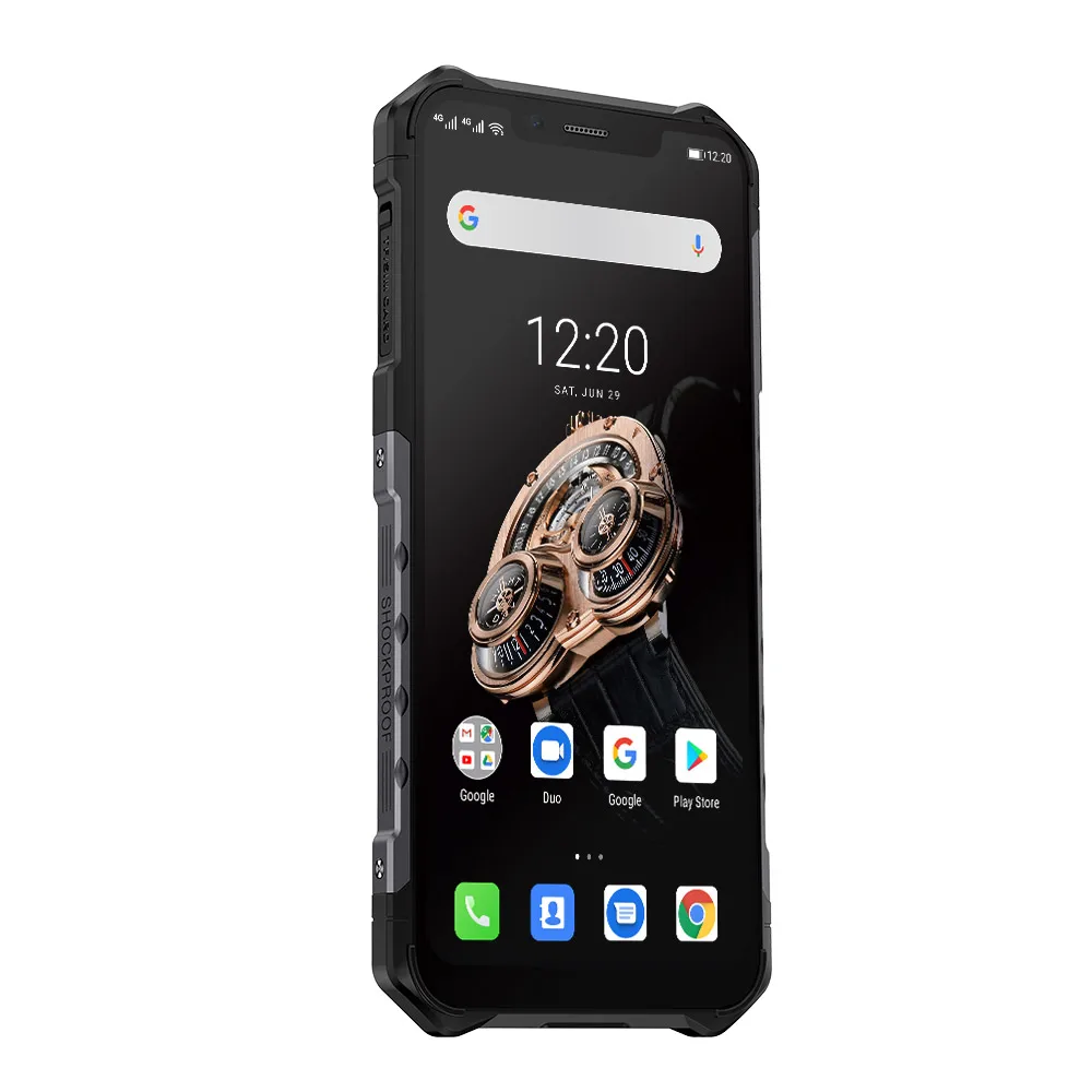 Ulefone Power 6S прочный телефон IP68 Водонепроницаемый 6,2 дюймов 6 ГБ+ 128 ГБ Android 9,0 Helio P70 8-ядерный 5000 мА/ч, gps NFC OTG 4G смартфон
