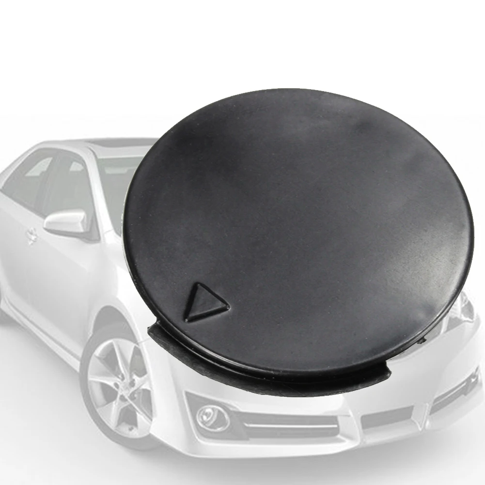 Для Fiesta MK6 2001-2005 передний круглый бампер буксировочный глаз крышка-черный