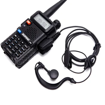 

Two Way Ham Radio Earpiece For Baofeng BF-888S UV5R Walkie Talkie 992 Earwear Unilateral Headphone Earphone K-Plug Wired Headset