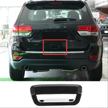 

Black Carbon Fiber Style Handle Door Bowl Cover For Jeep Grand Cherokee 2014-2020 Accessory Replacement