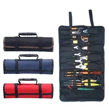 

Multifunction Oxford Cloth Folding Wrench Bag Tool Roll Storage Pocket Tools Pouch Portable Case Organizer Holder
