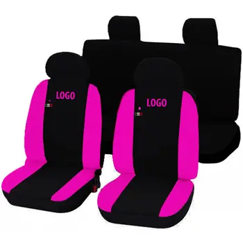 

COPRISEDILI AUTO TOYOTA AYGO BICOLORE FUCSIA POSTERIORI 50-50 - LINEA DONNA