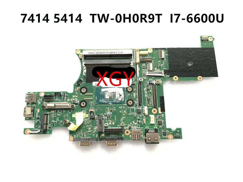 Per Dell Latitude 5414 7414 Scheda Madre Tw-0H0R9T 0H0R9T H0R9T I7-6600U Prova Di 100% Ok