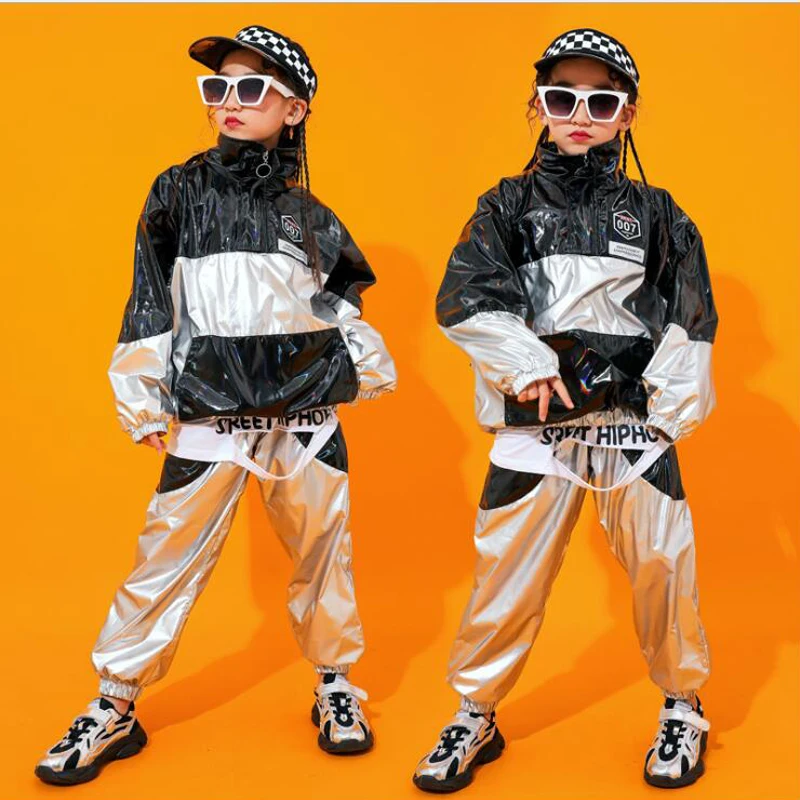 KidsSequinedHipHopdancingClothingOutfitCasualPantsGirlsBoys