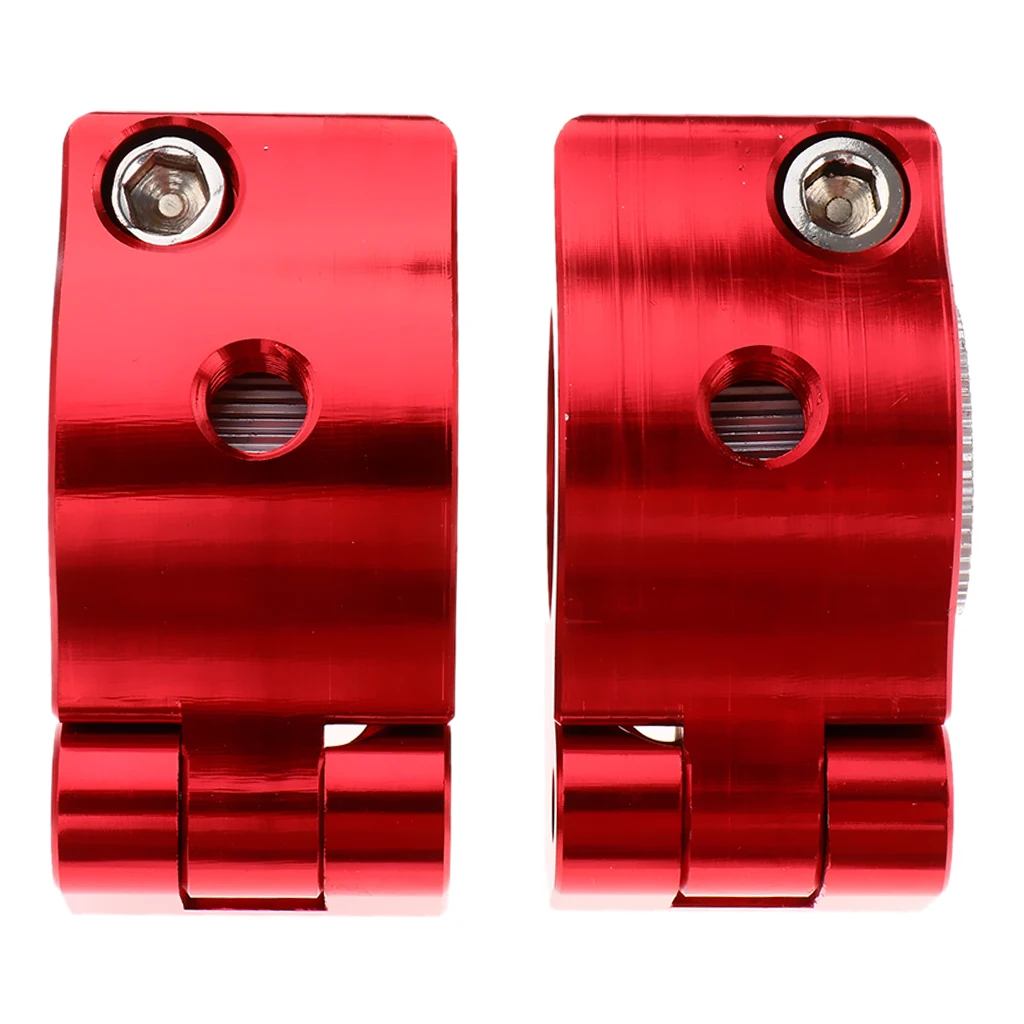 Motorbike Handlebar Risers Universal Motorcycle Handlebars Fit for 22mm - 28mm Aluminium Alloy Durable Bars Clamp