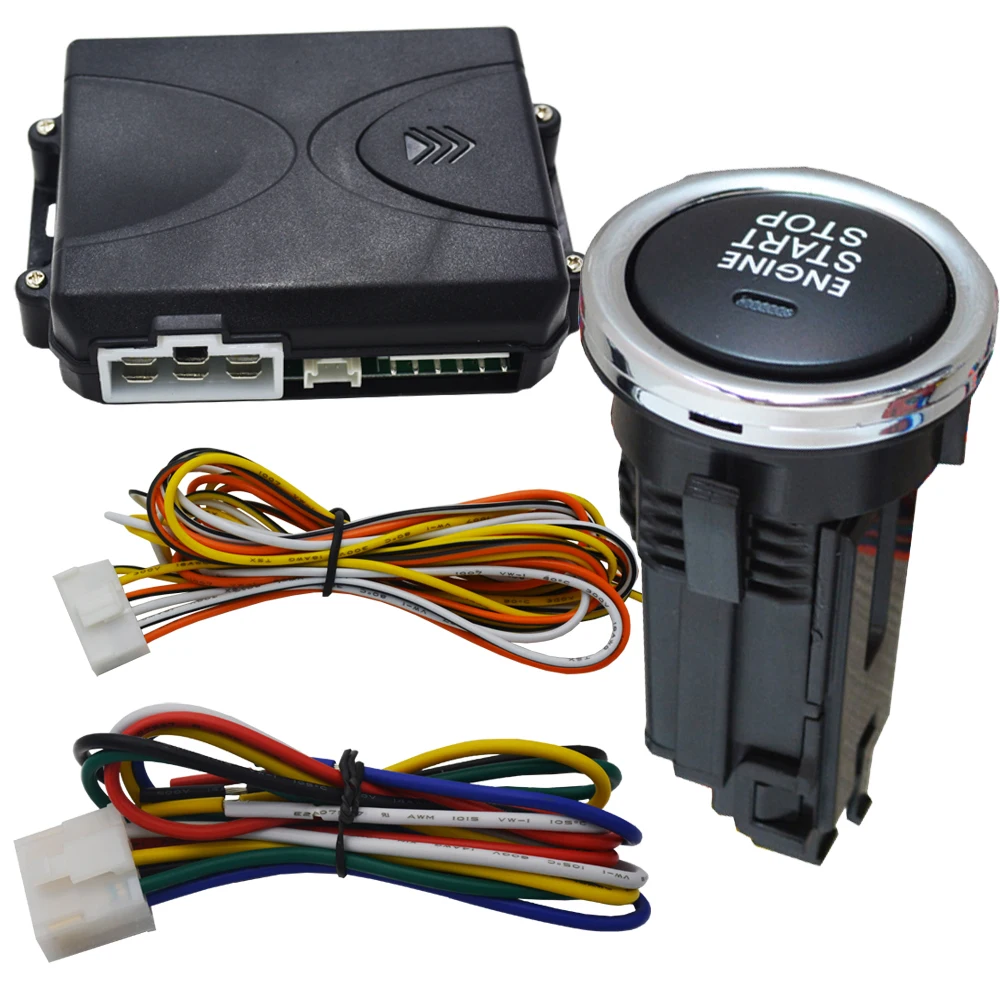 Автоматическая Автомобильная сигнализация, двигатель Starline, кнопка старта, стоп, RFID замок, переключатель зажигания, бесключевая система входа, стартер, противоугонная система