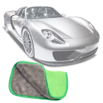 

New Soft Coral Velvet Towel Super Absorbent Car Wash Microfiber Towel Car Washing Cleaning Cloth Super Thick Care Plush Cloth