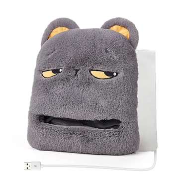 

Cute Foot Warm Slippers USB Foot Warm Shoes Computer PC Home Travel Office Hot Slippers Warmers