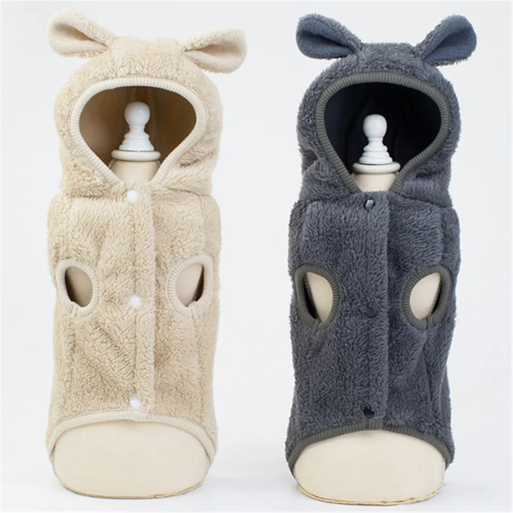 

Cute Dogs Clothes Jumpsuit Warm Winter Puppy Cat Coat Costume Pet Clothing Outfit For Small Medium Dogs Cats Chihuahua Yorkshire