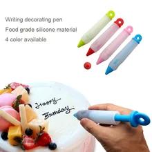 

Food grade silicone jam chocolate writing decorating pen cake DIY cake pen squeeze cream
