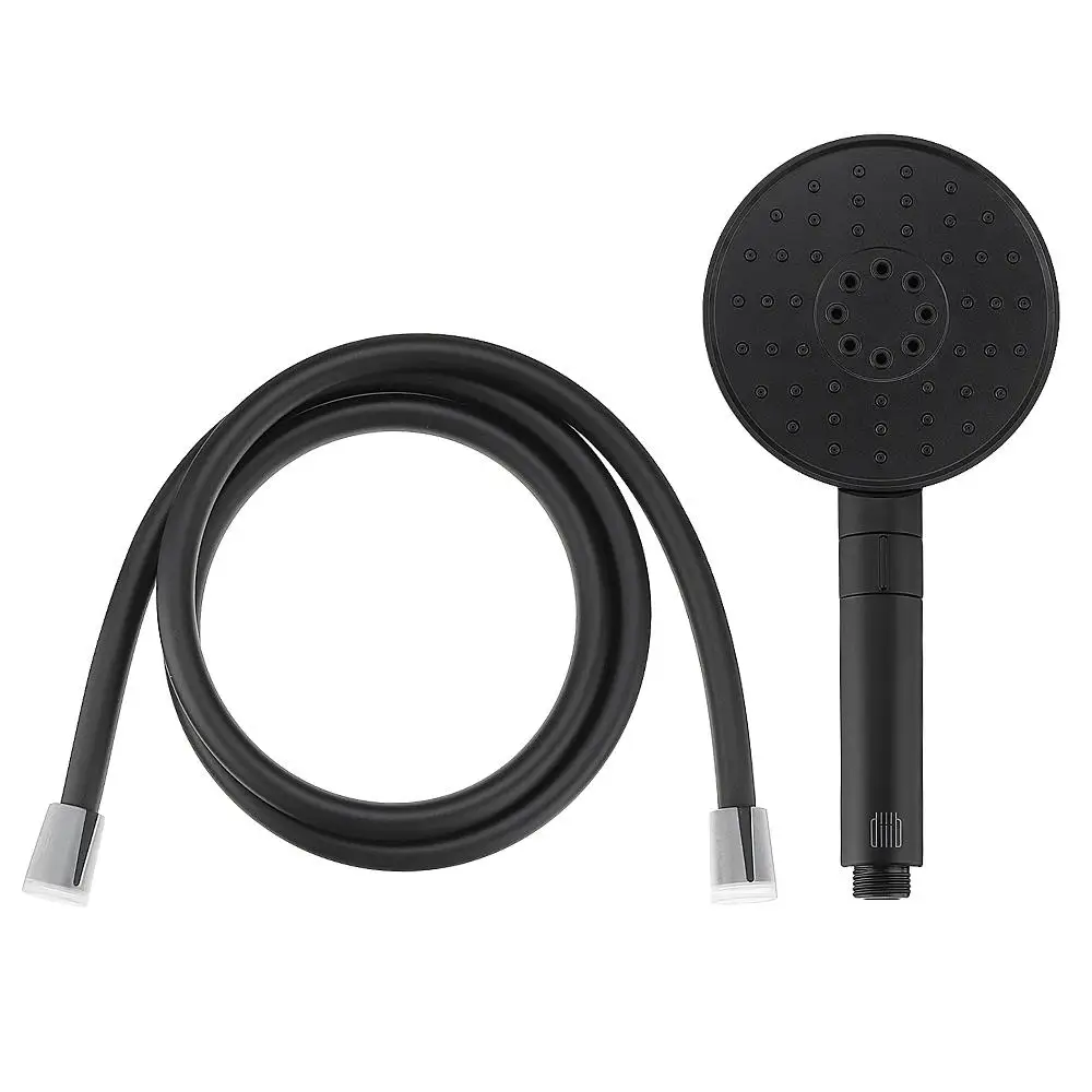 Diiib Dabai Black Handheld Showerhead 3 Spray Modes Adjustment 53