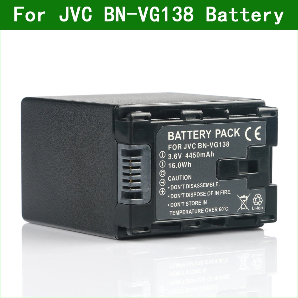 

Lanfulang BN-VG138 VG138 Digital Camera Battery For JVC BN-VG107 BN-VG107U BN-VG108 BN-VG108E BN-VG108U GZ-E10 GZ-E100 GZ-E200