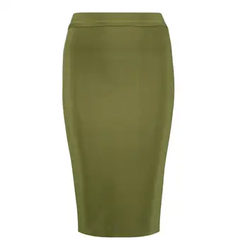 

2020 New Women Summer Skirts High Waist Short Mini Skirt Elegant Solid Party Club Pencil Bandage Skirt