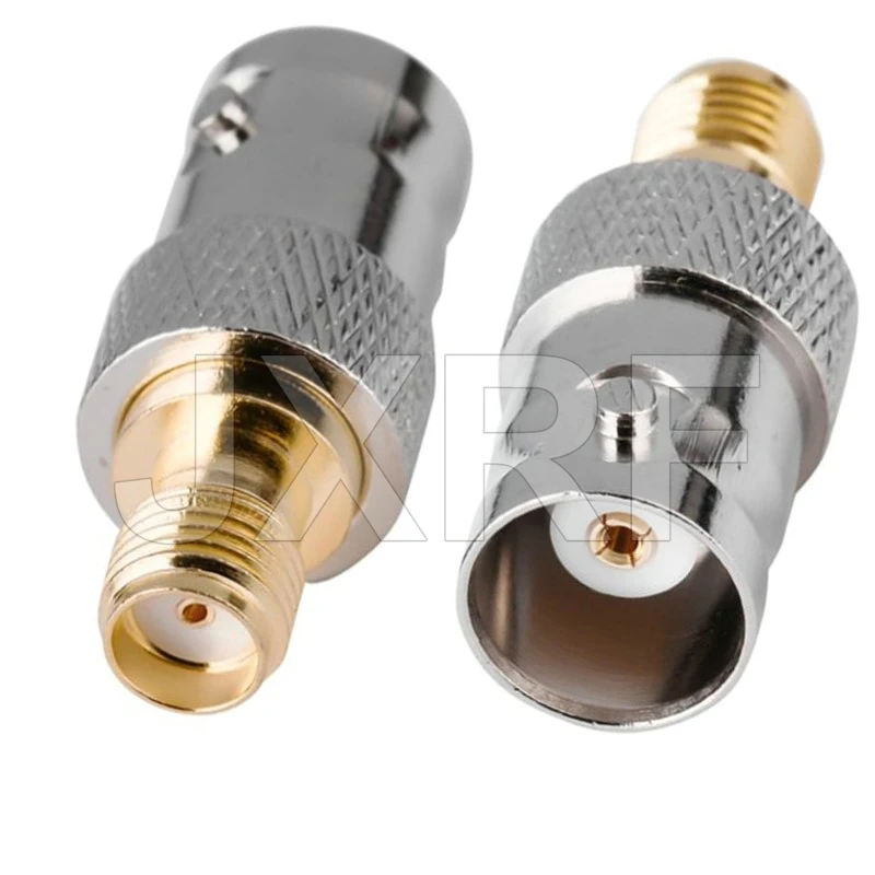 2PCS SMA Male Female to BNC Male Female adapter For Wireless LAN Devices, Coaxial cable, WiFi, Ham or Handheld Radios,