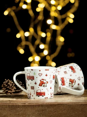 Керамическая Скандинавская Рождественская кружка для домашнего офиса, для завтрака, молоко чай кофе кружка большой емкости фарфоровая чашка, подарочная посуда для напитков