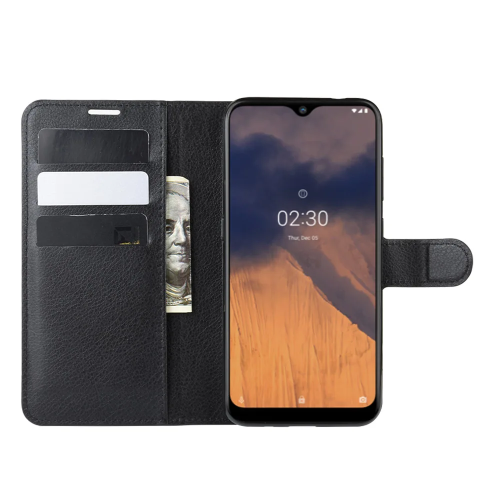 Для Nokia 2 3 Чехол Флип PU кожаный кошелек с держателем для карт чехол Винтажный