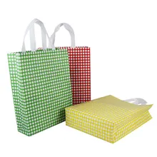 Карманная квадратная хозяйственная сумка Экологичная Складная многоразовая Портативная сумка тканевая Нетканая для путешествий Сумка-тоут водонепроницаемая сумка с принтом