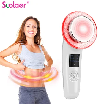 6 In1 LED Body Slimming Massager Digital Screen Fat Burner Weight Loss Ultrasound Cavitation Anti Cellulite Infrared Device 1