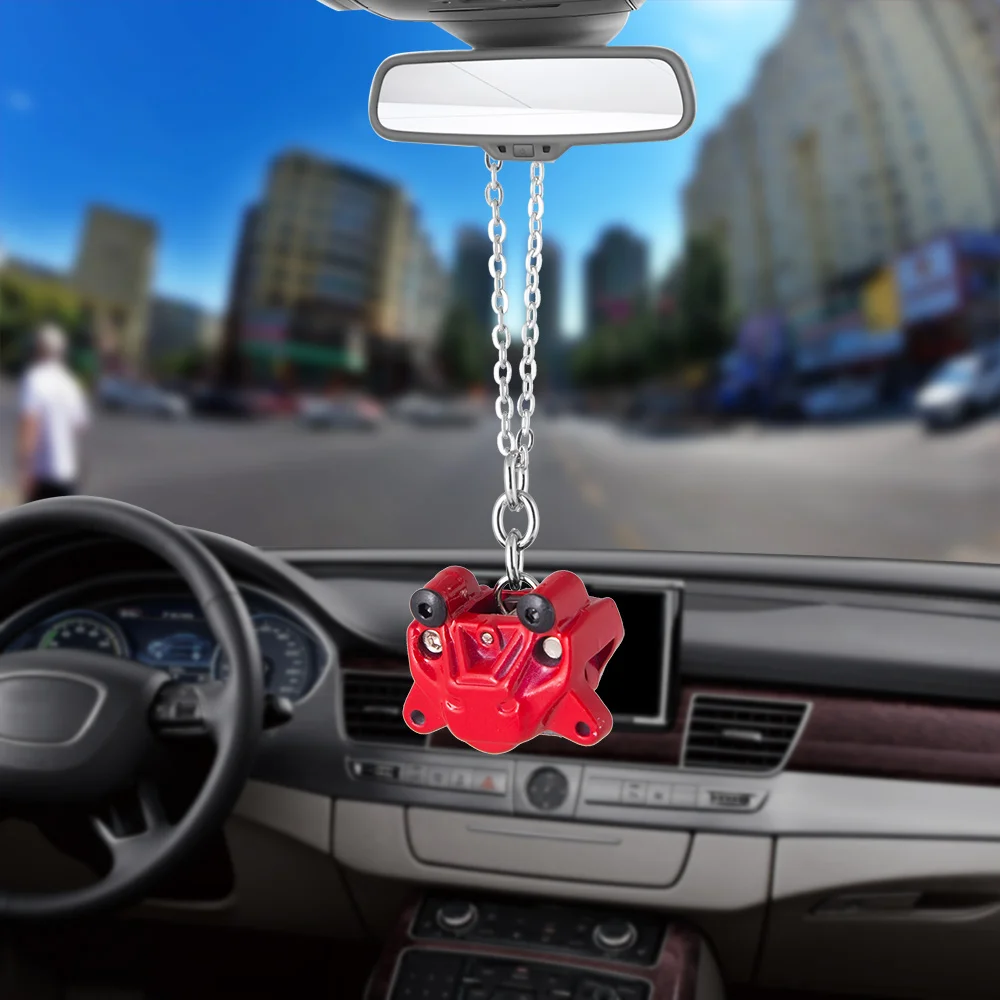 

Car Pendant Brake Pump Pads Ornaments Hanging Auto Interior Rear View Mirror Decoration Dangle Trim Accessory Car Accessories