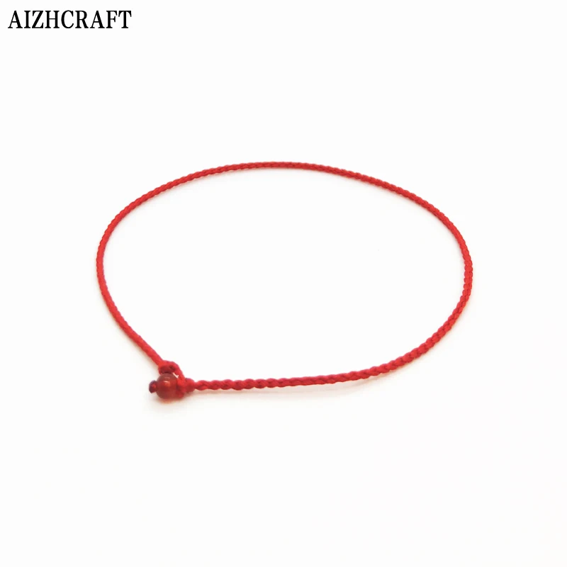 Браслет AIZHCRAFT в эстетике тибетского тонкого Красного веревочного браслета