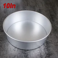 6/8/10inch Round Mini Cake Pan Removable Pudding Mold DIY Baking Tools Aluminum Alloy kitchen cooking cake