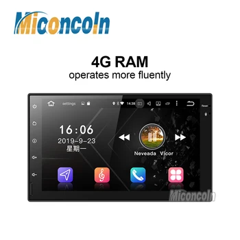 

4G RAM DSP android 9.0 car radio dvd gps navigation radio video stereo universal 2 din radio car multimedia gps