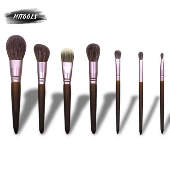 

MITOOLS 2019 NEW 7pcs Makeup Brushes Set Synthetic Hair Wood Handle Foundation Blending Powder Make Up Brush Cosmetic Tools