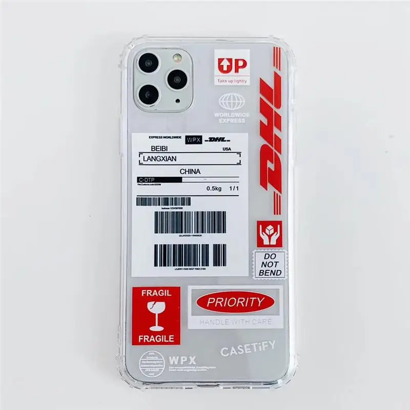 Брендовый Прозрачный чехол для Iphone X, 11 Pro, Xs Max, Xr, 10, 8, 7, 6, 6s Plus, роскошный мягкий чехол - Цвет: 2