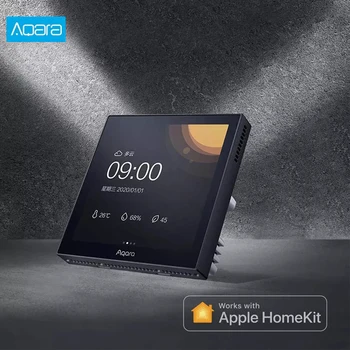 

Aqara Smart Scene Panel Switch S1 Support Zigbee3.0 3.95 Inch Touch Screen AI Gesture Recognition for Apple Homekit