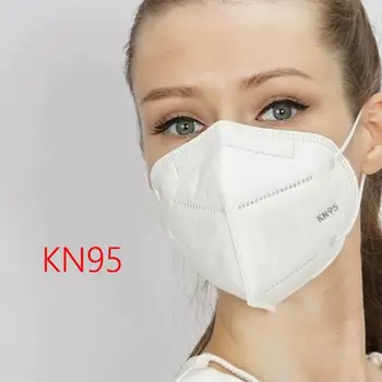 

30pcs Pm2.5 KN95 Dust Mask 3 Layers Filter Respirator Face Mask N95 Mask Filter Against Droplelt KN95 Mask as FFP2 KF94 VS FFP3