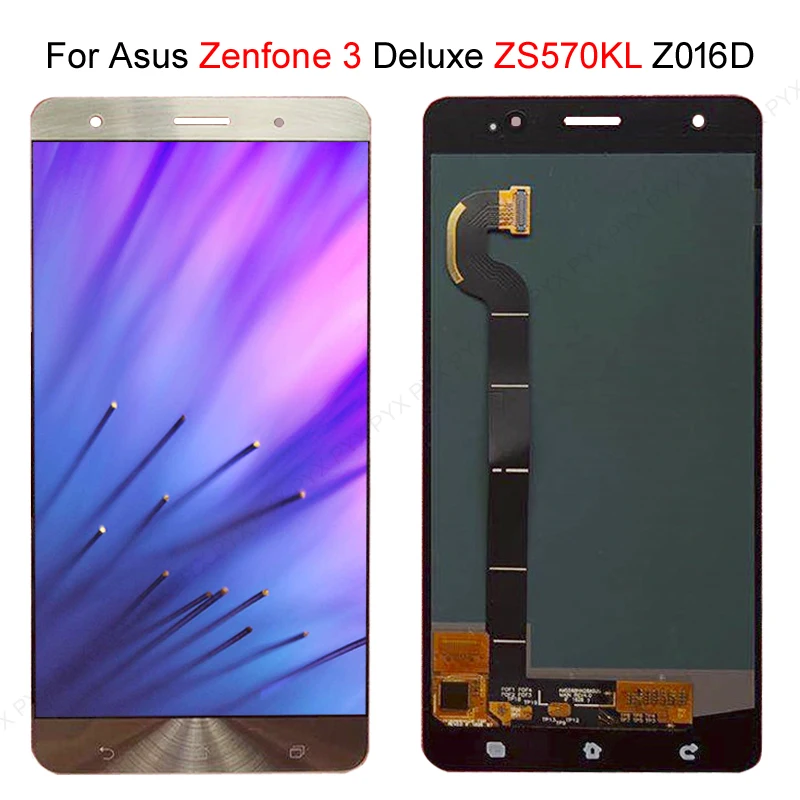 Поставка в наличии после оплаты 5 7 &quotдля Asus Zenfone 3 Deluxe ZS570KL Z016D Полный ЖК-дисплей с