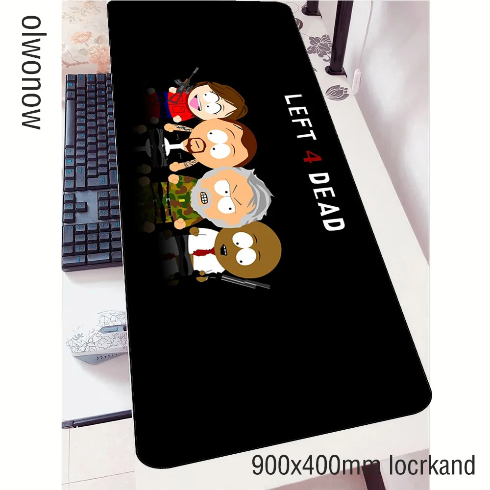 Left 4 Dead mouse pad home gamer Mass pattern 90x40cm notbook mouse mat gaming mousepad cute pad mouse desk padmouse mats