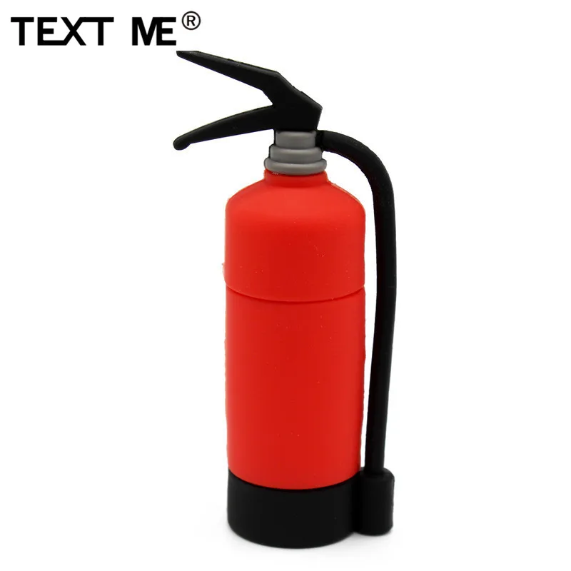 TEXT ME мультяшный мини Огнетушитель usb2.0 4 ГБ 8 16 32 64 флеш накопитель USB флешка