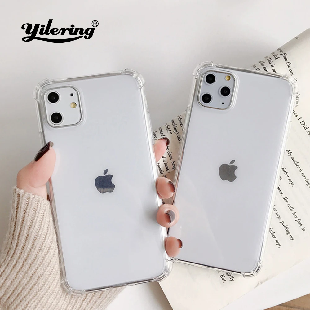 Explosion-proof Soft Case for iPhone 11 Pro Max XR XS 12 13 mini X Phone case 8 7 6 6S Plus 5 5S SE 2020 | Мобильные телефоны и