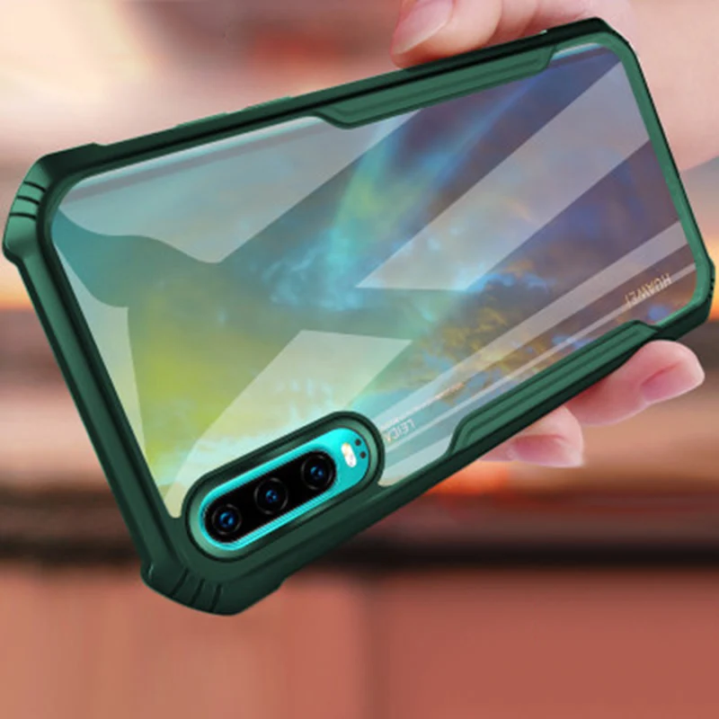 Ударопрочный чехол для Huawei P30 Pro Lite Nova 5T Honor 20s Y5 2018 Y9 2019 Y9s прозрачный Ультратонкий 20