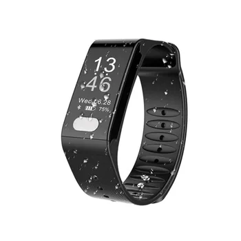 

Smart Watch T6 Smart Bracelet IP66 Waterproof ECG Heart Rate Blood Pressure Monitoring Sports Step Bluetooth Bracelet Smart Band
