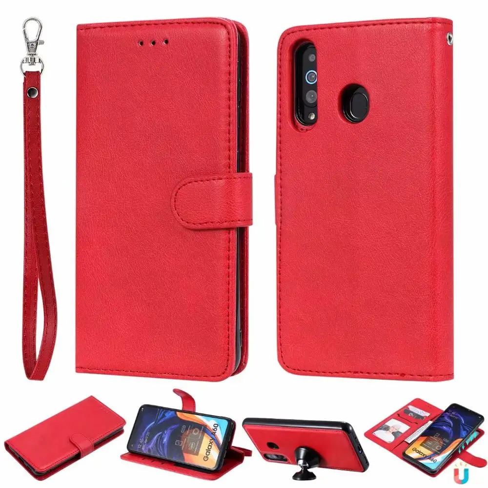 2in1 Magnetic Leather detachable Wallet Case For Samsung A310 510 A3 A5 A6 A8+ A7 A9 A6plus A10 20 30 40 50 60 70 M10 |