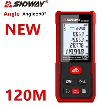 SNDWAY New Smart Laser Rangefinder Laser Distance Meter Electronic Roulette Digital Ruler Trena Laser Tape Measure Range Finder