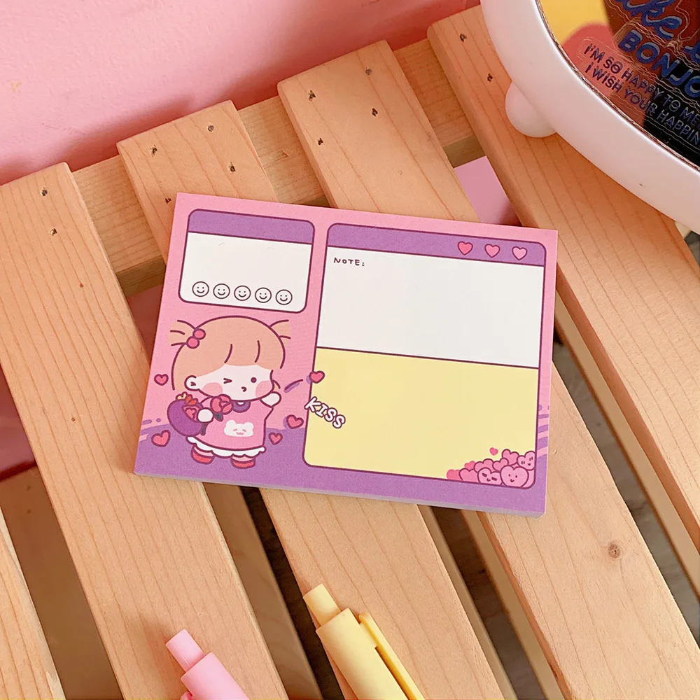 Sticky Note Simple Plan This Student Daily Notebook Time Management Learning Clocking Schedule Week Planner Memo Pads Office Tag