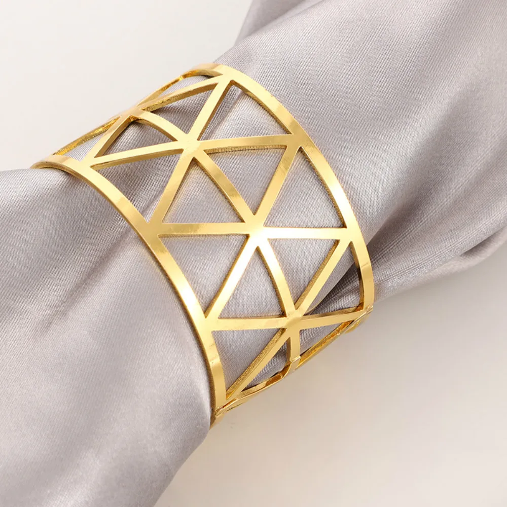 Alloy Napkin Rings Wedding Napkin Rings Decoration Ring Table Decoration Accessories For Dinner Table Party