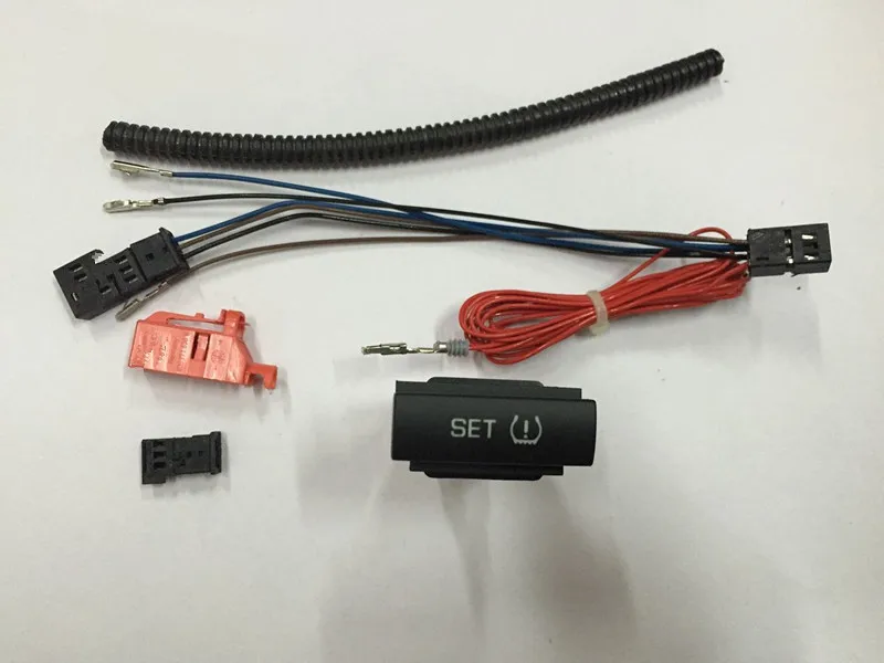 TPMS Tire Pressure Warning Switch BUTTON Harness Set 1ZD 927 127 1ZD927127 For Octavia tpms tire pressure switch