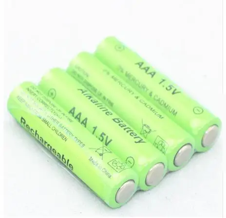 4 шт. ААА батареи 2200mah 1,5 V щелочные батареи AAA аккумуляторная батарея для дистанционного Управление игрушка батареи светильник