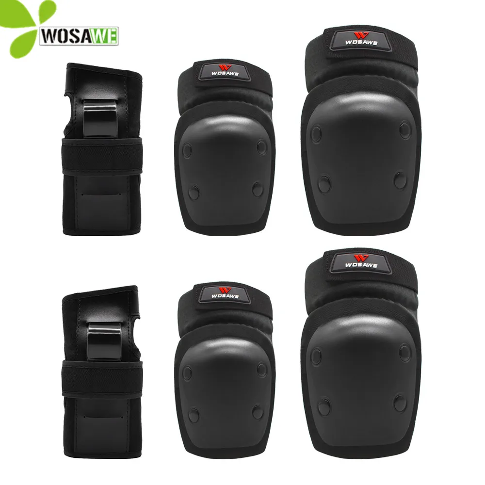 

WOSAWE Roller Skating Kids Sports Knee Protector EVA Elbow Wrist Protection Scooter Ski Bicycle Hockey Brace Support Pads Suits
