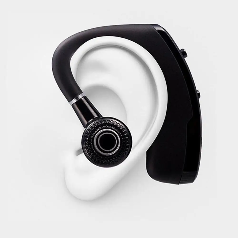 V9 беспроводные Bluetooth наушники с громкой связью, с управлением шумом, Бизнес Беспроводная гарнитура с микрофоном для водителей, спортивных смартфонов iPhone