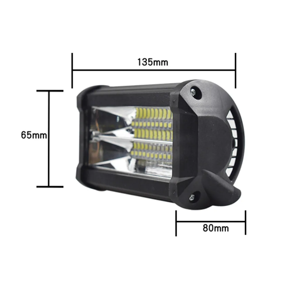 kongyide car light 72W white light Auto Motorcycle Spotlight Work Light Excavator Engineering Vehicle Auxiliary fog lights